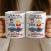 Custom Mug - Personalized Anniversary Wedding Gifts For Husband And Wife, Him And Her - Together Is My Favorite