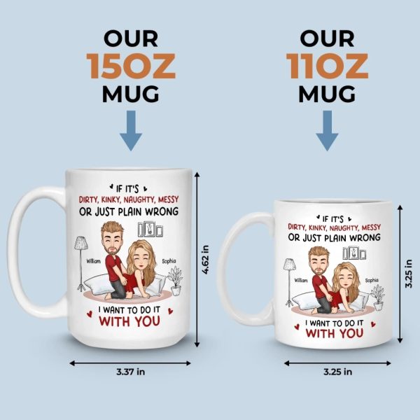 Custom Mug - Personalized Anniversary Wedding Gifts For Husband And Wife, Him And Her - Together Still Choosing You
