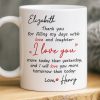 Custom Mug - Personalized Anniversary Wedding Gifts For Husband And Wife, Him And Her - Two Hearts One Direction