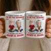 Custom Mug - Personalized Anniversary Wedding Gifts For Husband And Wife, Him And Her - Two Hearts One Love