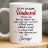 Custom Mug - Personalized Anniversary Wedding Gifts For Husband And Wife, Him And Her - Two Lives One Rhythm