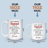 Custom Mug - Personalized Anniversary Wedding Gifts For Husband And Wife, Him And Her - Two Lives One Rhythm