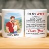 Custom Mug - Personalized Anniversary Wedding Gifts For Husband And Wife, Him And Her - Us Just Makes Sense