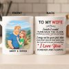 Custom Mug - Personalized Anniversary Wedding Gifts For Husband And Wife, Him And Her - Us Just Makes Sense