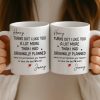 Custom Mug - Personalized Anniversary Wedding Gifts For Husband And Wife, Him And Her - We Grow Better Together