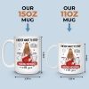 Custom Mug - Personalized Anniversary Wedding Gifts For Husband And Wife, Him And Her - Wild Hearts Perfect Match