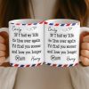 Custom Mug - Personalized Anniversary Wedding Gifts For Husband And Wife, Him And Her - You And I Forever