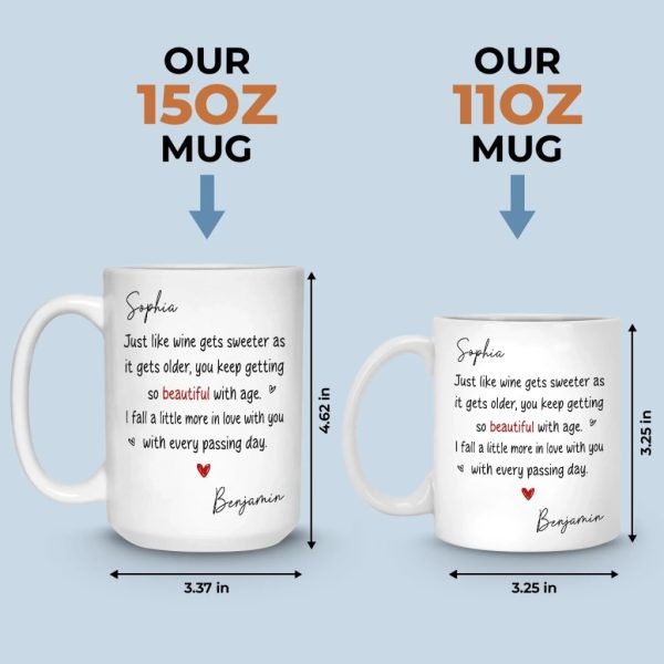 Custom Mug - Personalized Anniversary Wedding Gifts For Husband And Wife, Him And Her - You Are My Best Place