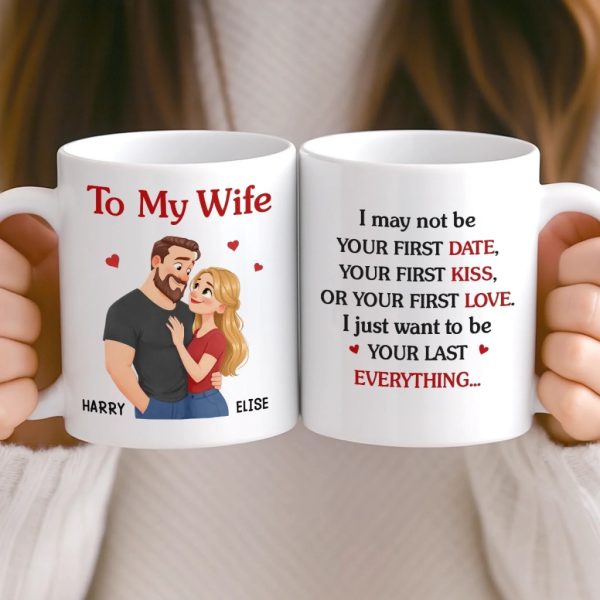 Custom Mug - Personalized Anniversary Wedding Gifts For Husband And Wife, Him And Her - You Are My Calm