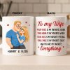 Custom Mug - Personalized Anniversary Wedding Gifts For Husband And Wife, Him And Her - You Are My Daily Yes