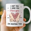 Custom Mug - Personalized Anniversary Wedding Gifts For Husband And Wife, Him And Her - You Are My Safe Place