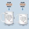 Custom Mug - Personalized Anniversary Wedding Gifts For Husband And Wife, Him And Her - You Make Life Soft
