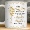Custom Mug - Personalized Anniversary Wedding Gifts For Husband And Wife, Him And Her - You Make Life Softer