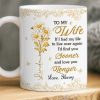Custom Mug - Personalized Anniversary Wedding Gifts For Husband And Wife, Him And Her - You Make Life Softer