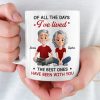 Custom Mug - Personalized Anniversary Wedding Gifts For Husband And Wife, Him And Her - You Me Always Better Together