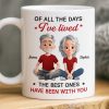 Custom Mug - Personalized Anniversary Wedding Gifts For Husband And Wife, Him And Her - You Me Always Better Together