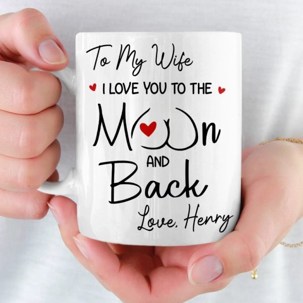 Custom Mug - Personalized Anniversary Wedding Gifts For Husband And Wife, Him And Her - Your Smile Finds Me Always