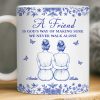 Custom Mug - Personalized Best Friend Birthday Gifts For Women - Besties For The Resties