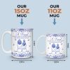 Custom Mug - Personalized Best Friend Birthday Gifts For Women - Besties For The Resties