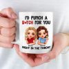 Custom Mug - Personalized Best Friend Birthday Gifts For Women - Besties With Attitude