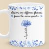 Custom Mug - Personalized Best Friend Birthday Gifts For Women - Blooming Together, Always