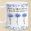Custom Mug - Personalized Best Friend Birthday Gifts For Women - Blooming Together, Always