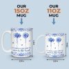 Custom Mug - Personalized Best Friend Birthday Gifts For Women - Blooms Of A Timeless Friendship