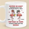 Custom Mug - Personalized Best Friend Birthday Gifts For Women - Friends Together In Every Distance