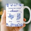 Custom Mug - Personalized Best Friend Birthday Gifts For Women - I Wish We Lived Closer