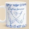 Custom Mug - Personalized Best Friend Birthday Gifts For Women - Laughing Together, Always