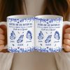 Custom Mug - Personalized Best Friend Birthday Gifts For Women - Sisters Bloom On Colorful Wings