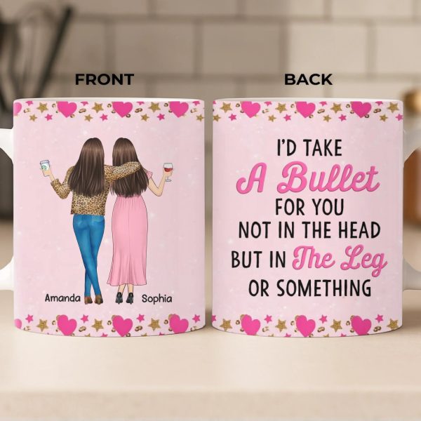 Custom Mug - Personalized Best Friend Birthday Gifts For Women, Besties, Sisters, BFF - Always Better Together