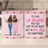 Custom Mug - Personalized Best Friend Birthday Gifts For Women, Besties, Sisters, BFF - Always Better Together
