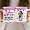 Custom Mug - Personalized Best Friend Birthday Gifts For Women, Besties, Sisters, BFF - Besties Make Life Sparkle