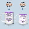 Custom Mug - Personalized Best Friend Birthday Gifts For Women, Besties, Sisters, BFF - Besties Making Life Shine Brighter