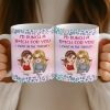 Custom Mug - Personalized Best Friend Birthday Gifts For Women, Besties, Sisters, BFF - Besties No Matter What