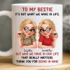 Custom Mug - Personalized Best Friend Birthday Gifts For Women, Besties, Sisters, BFF - Better Together Always