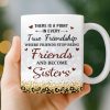 Custom Mug - Personalized Best Friend Birthday Gifts For Women, Besties, Sisters, BFF - Better With You