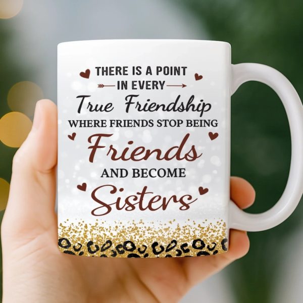 Custom Mug - Personalized Best Friend Birthday Gifts For Women, Besties, Sisters, BFF - Better With You