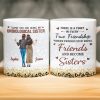 Custom Mug - Personalized Best Friend Birthday Gifts For Women, Besties, Sisters, BFF - Better With You