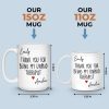 Custom Mug - Personalized Best Friend Birthday Gifts For Women, Besties, Sisters, BFF - Bonded By Pure Chaos