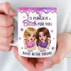 Custom Mug - Personalized Best Friend Birthday Gifts For Women, Besties, Sisters, BFF - Energy Feels Like Home
