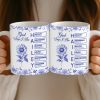 Custom Mug - Personalized Best Friend Birthday Gifts For Women, Besties, Sisters, BFF - God Says I Am Enough