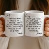 Custom Mug - Personalized Best Friend Birthday Gifts For Women, Besties, Sisters, BFF - Laughing Through Life Together