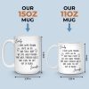Custom Mug - Personalized Best Friend Birthday Gifts For Women, Besties, Sisters, BFF - Laughing Through Life Together