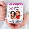 Custom Mug - Personalized Best Friend Birthday Gifts For Women, Besties, Sisters, BFF - Made For Each Laugh