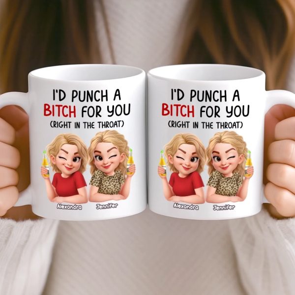 Custom Mug - Personalized Best Friend Birthday Gifts For Women, Besties, Sisters, BFF - Made For Good Days