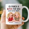 Custom Mug - Personalized Best Friend Birthday Gifts For Women, Besties, Sisters, BFF - Made For Good Days