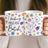 Custom Mug - Personalized Best Friend Birthday Gifts For Women, Besties, Sisters, BFF - No Miles Can Break Our Bond