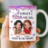 Custom Mug - Personalized Best Friend Birthday Gifts For Women, Besties, Sisters, BFF - Partners In Laughs